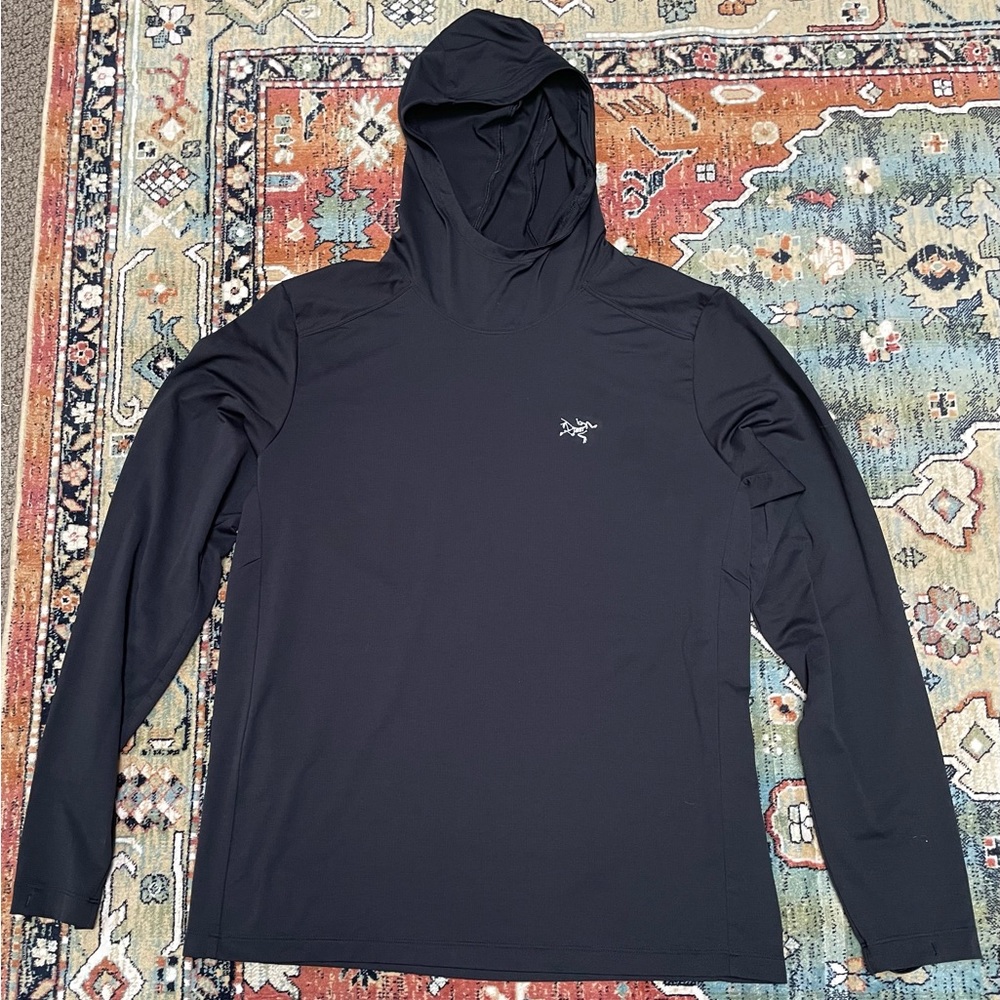 Arc’teryx Men’s Cormac Hoody Black, size medium